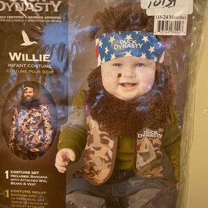 Duck Dynasty Infant Costume with Bandana and Vest